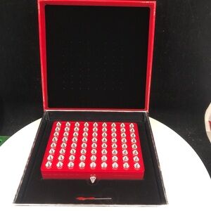 Christian Louboutin Makeup Refillable case Lot of 3 New